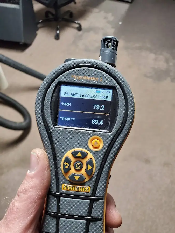 Moisture meter humidity assessment for Fire & Smoke Damage Restoration in French Valley